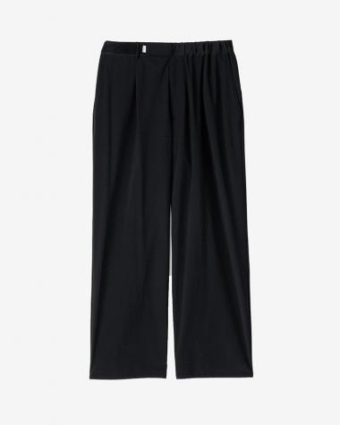  / Solotex Twill Wide Chef Pants / BLACK