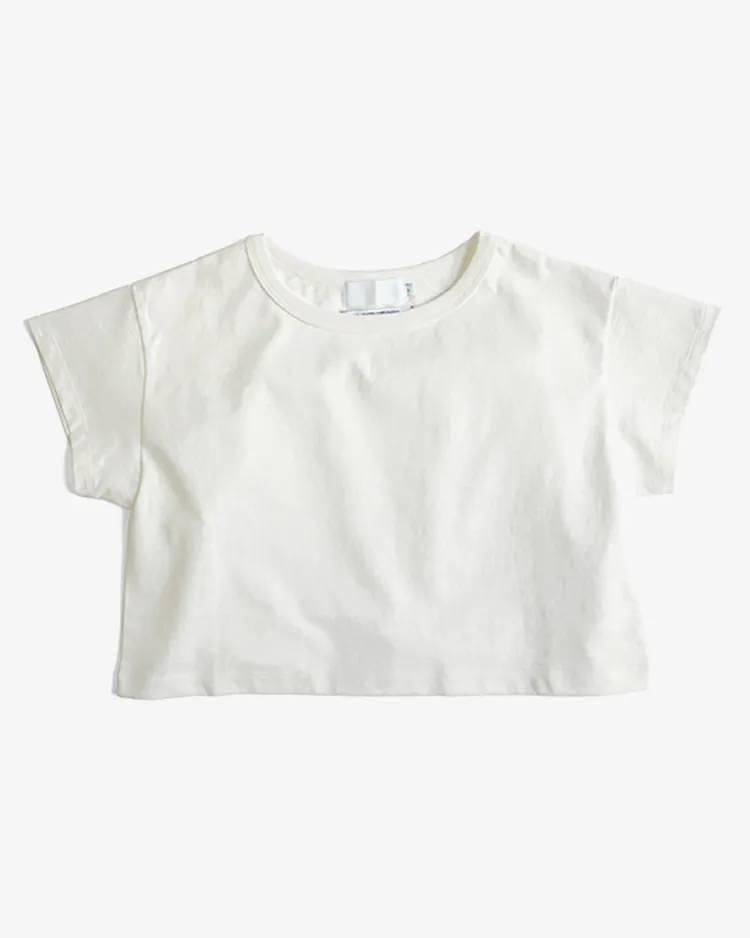 Graphpaper (WOMEN) / Recycled Cotton Jersey Compact Tee / KINARI