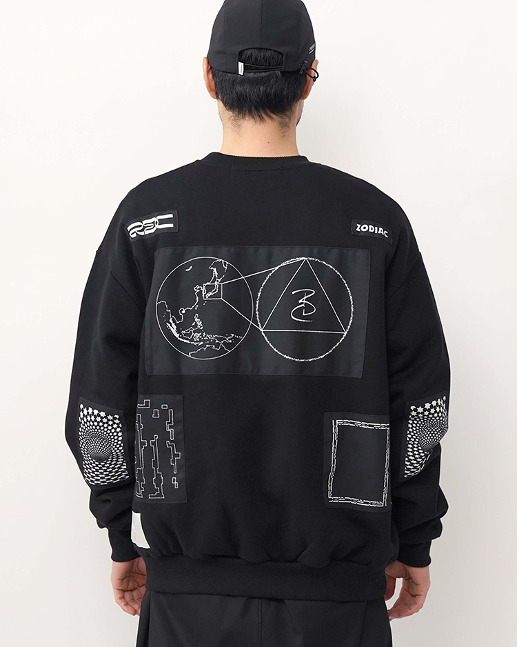 お歳暮 人気 オシャレ / Sweat ZODIAC X RDC BLACK Club(レインボー Disco Rainbow | トップス