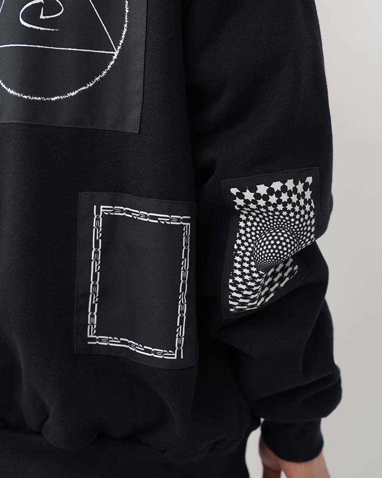 RDC X ZODIAC Sweat / BLACK | Rainbow Disco Club(レインボー
