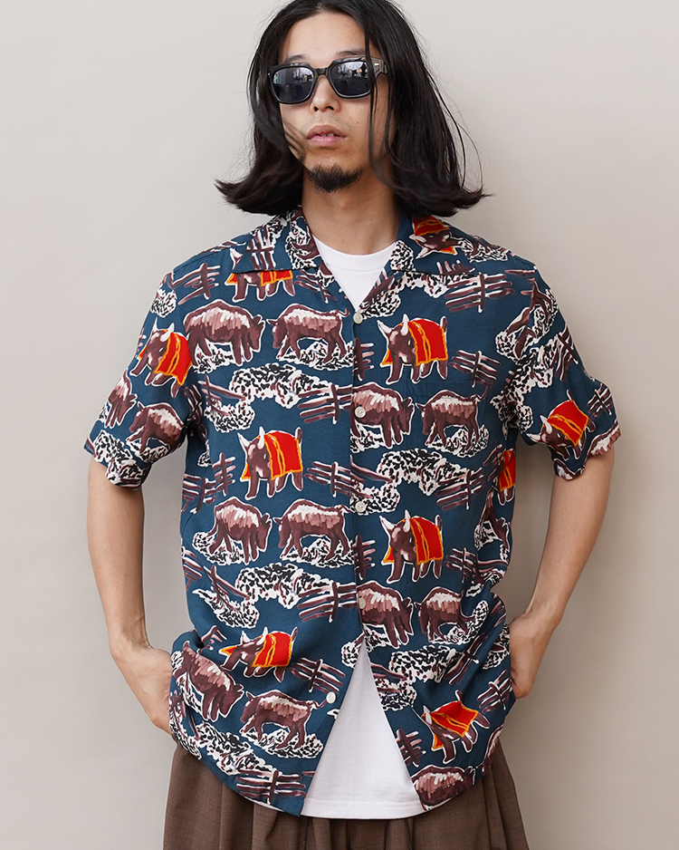 Aloha Blossom (MEN) / BULLFIGHT / NAVY