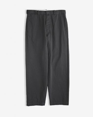 YAECA (MEN) / WIDE TAPERED - CHINO / CHARCOAL