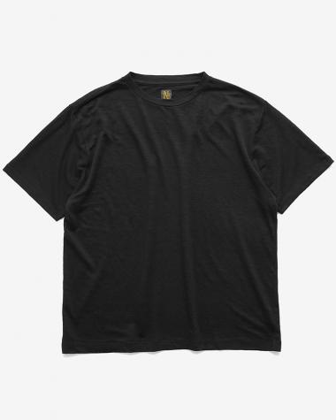  / NORMANDY LINEN T-SHIRT / BLACK