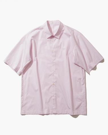  / GIZA BROAD SHORT SLEEVE SHIRT / PINK