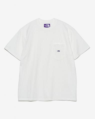  / 7oz Pocket Tee / WHITE