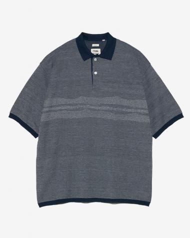  / Polo Sweater / NAVY