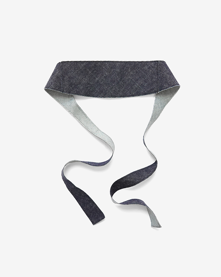 Tu es mon Tresor / Denim Hairband / INDIGO