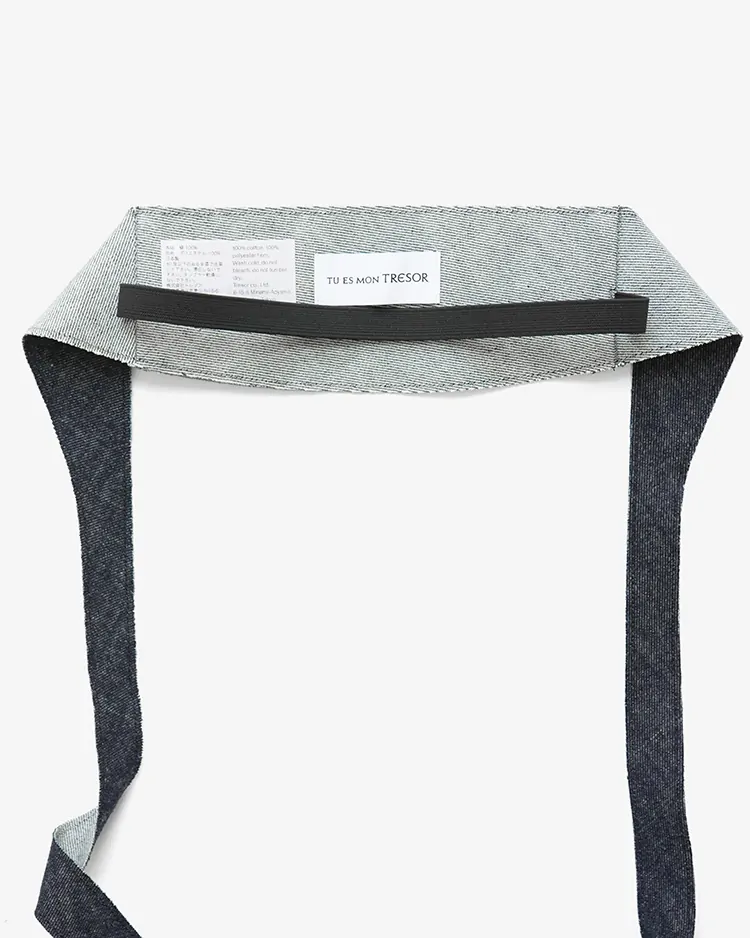 Tu es mon Tresor / Denim Hairband - Brushed Indigo (SA03-BSD)