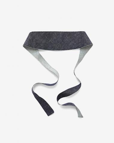 Tu es mon Tresor / Denim Hairband - Brushed Indigo (SA03-BSD)