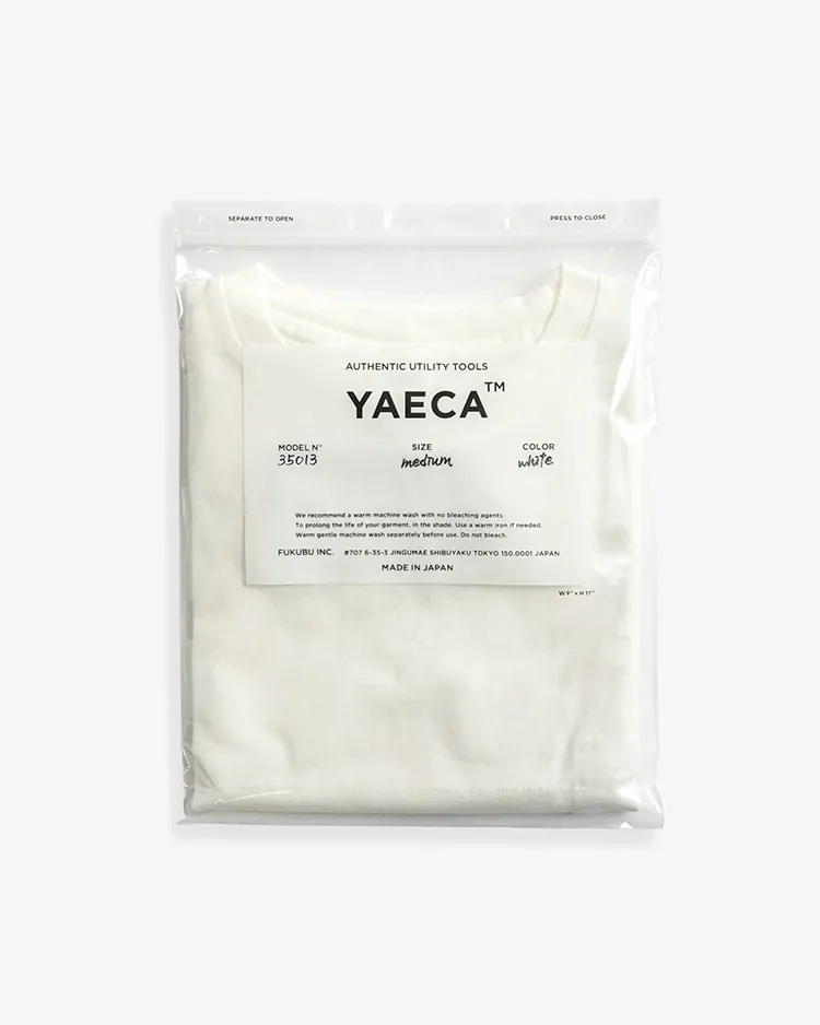 YAECA (MEN) / CREW NECK T-SHIRTS S/S / WHITE