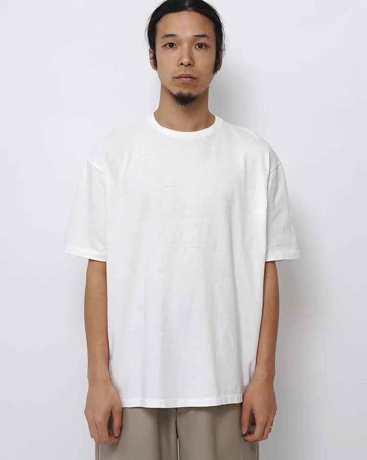 YAECA (MEN) / CREW NECK T-SHIRTS S/S / WHITE