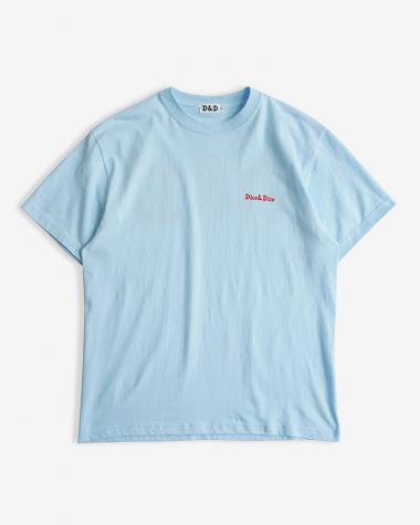  / BASIC LOGO TEE / BLUE