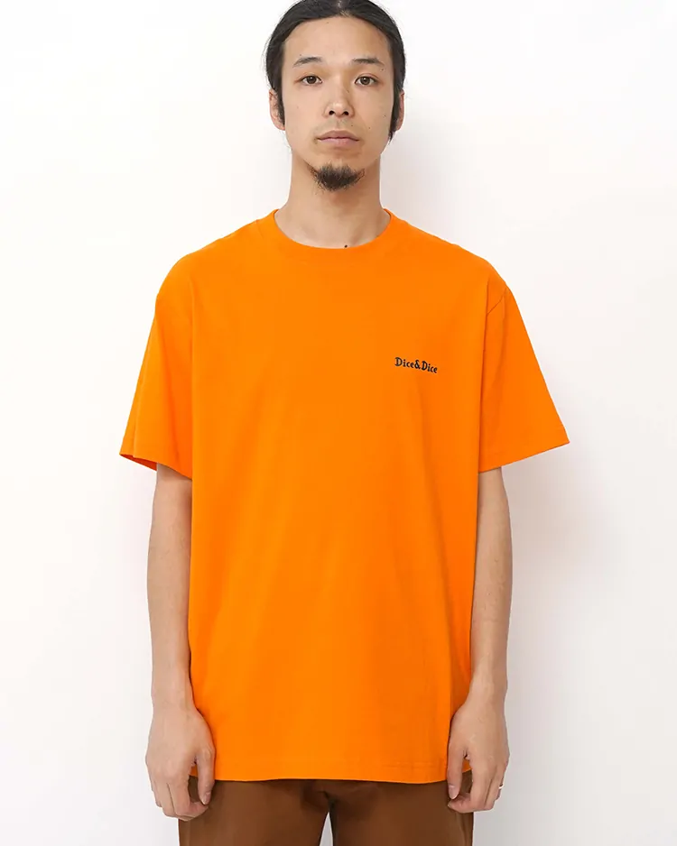 D&D (Souvenir items) / BASIC LOGO TEE / ORANGE