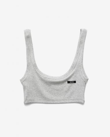  / Cropped Tank Top / ASHGREY