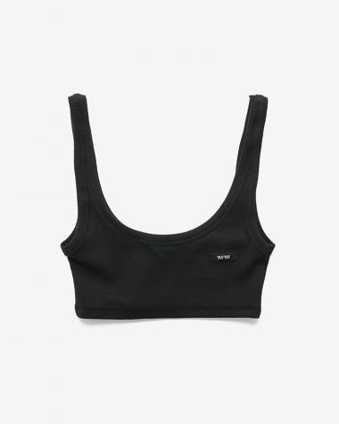  / Cropped Tank Top / BLACK