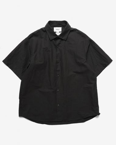  / EXTRA WIDE - S/S COMFORT SHIRT / BLACK