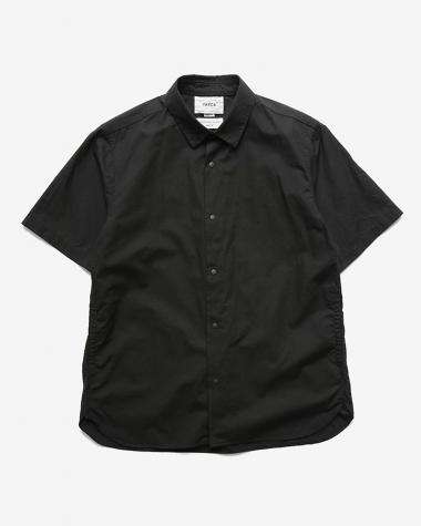 YAECA (MEN) / STANDARD - S/S COMFORT SHIRT / BLACK