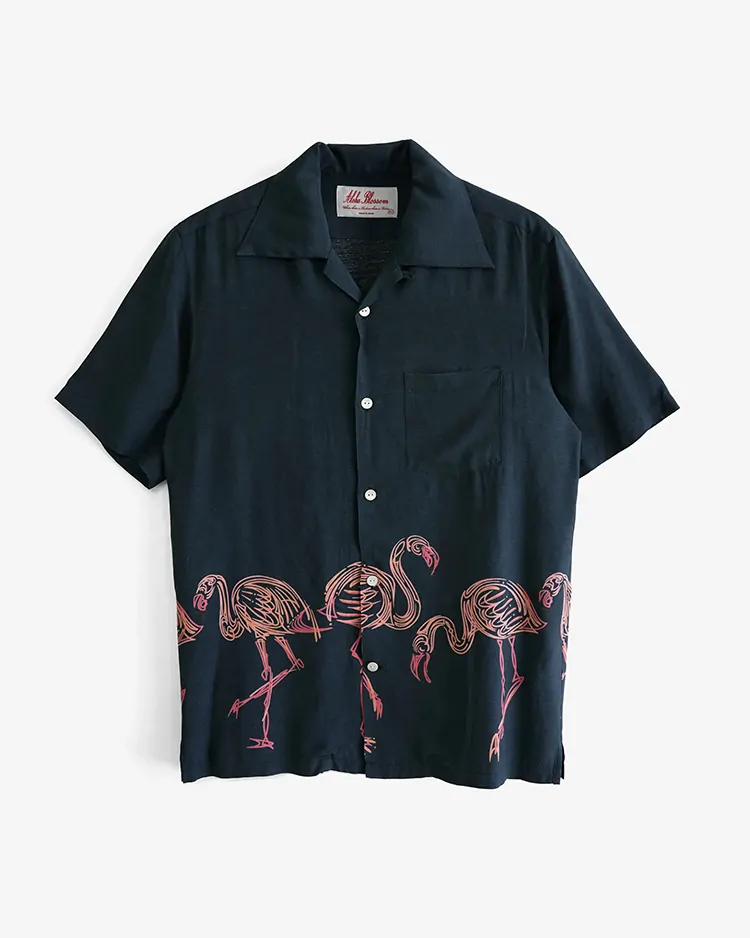 Aloha Blossom (MEN) / FLAMINGO / NAVY x PINK