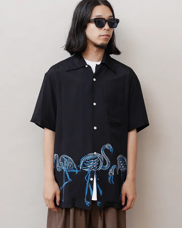 Aloha Blossom (MEN) / FLAMINGO / BLACK X BLUE