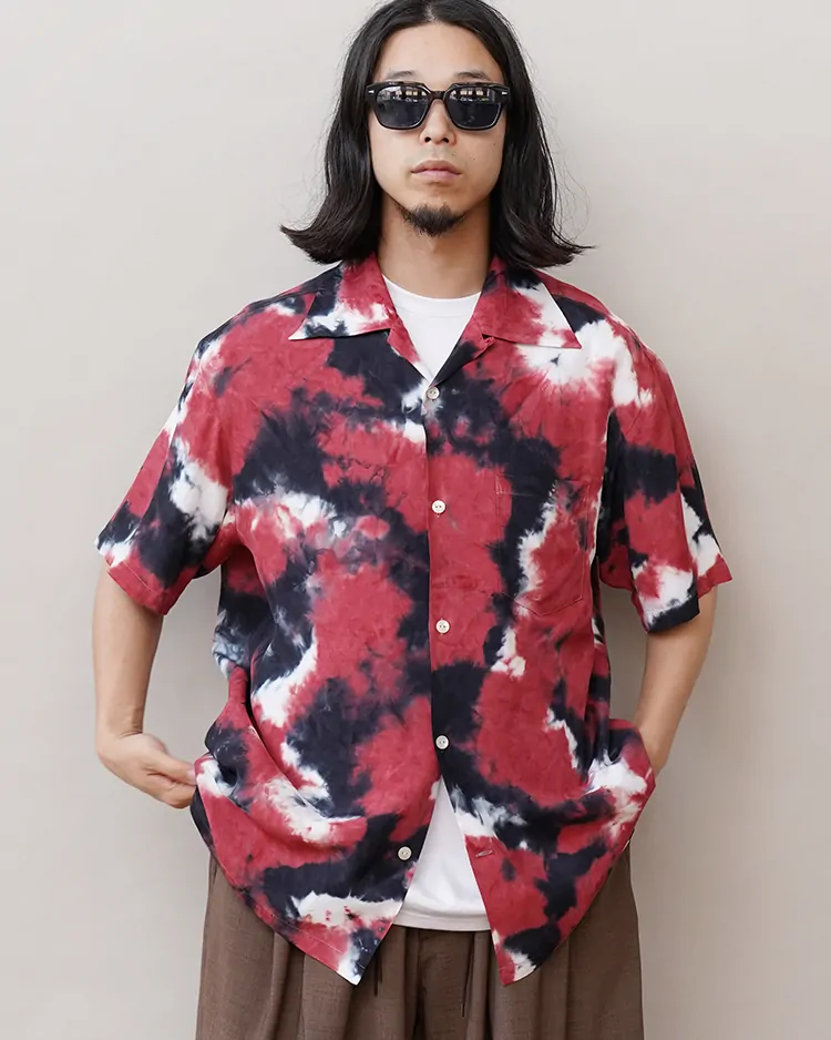 Aloha Blossom (MEN) / CHUSEN DYE / RED