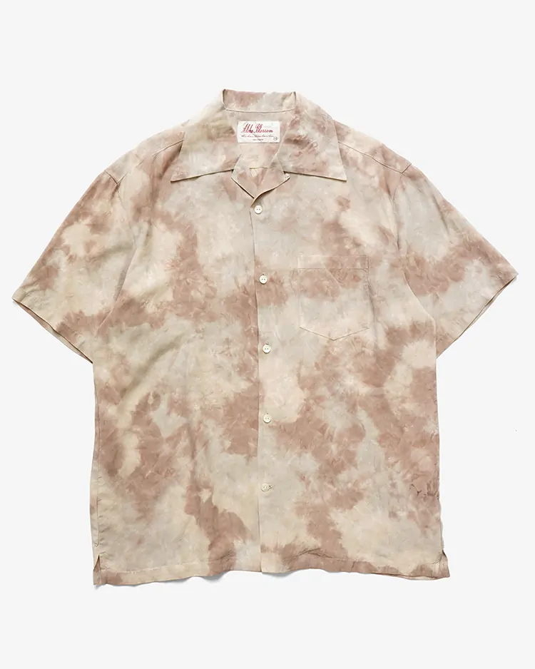 Aloha Blossom (MEN) / CHUSEN DYE / BROWN x BEIGE