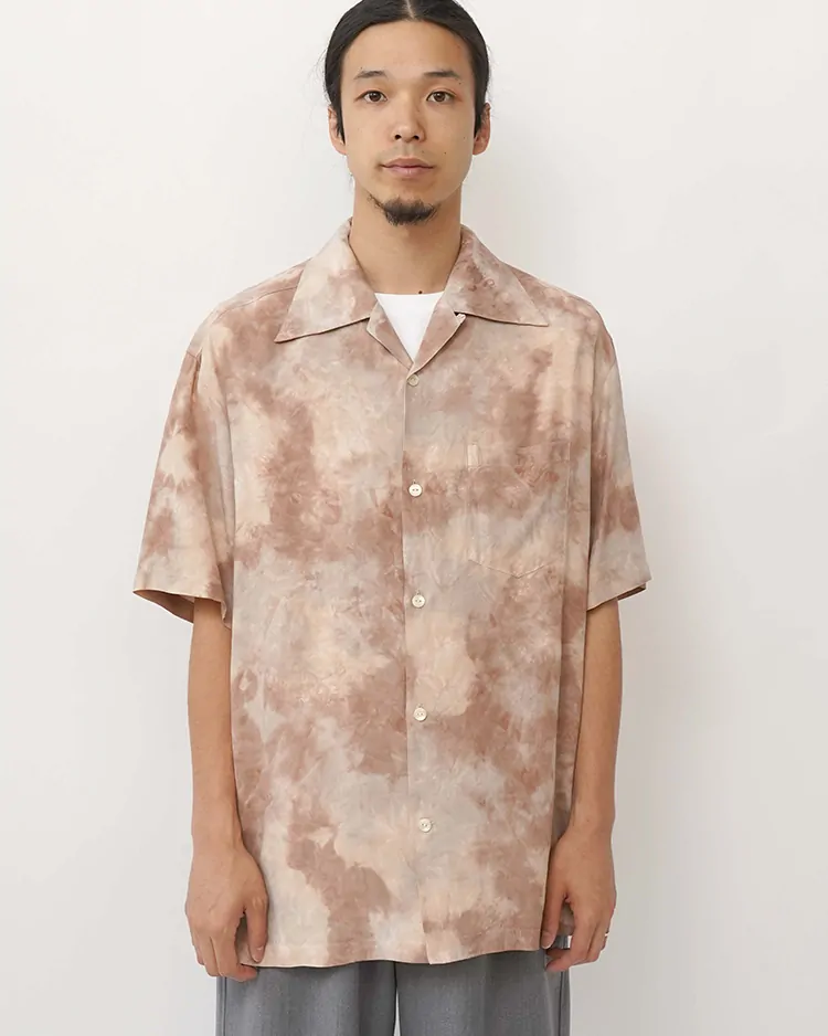 Aloha Blossom (MEN) / CHUSEN DYE / BROWN x BEIGE