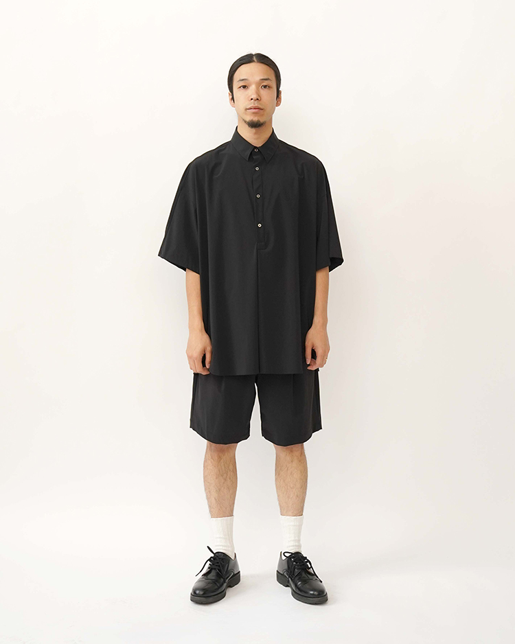 Flex Tricot Chef Shorts / BLACK | Graphpaper (MEN)(グラフペーパー 