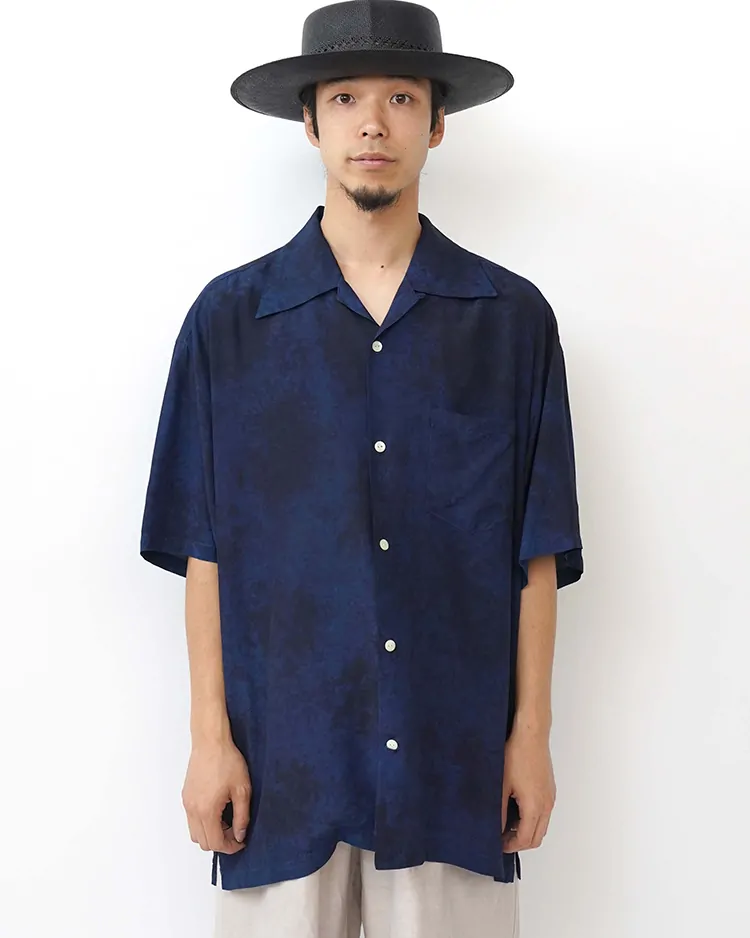 Aloha Blossom (MEN) / INDIGO LEOPARD / INDIGO