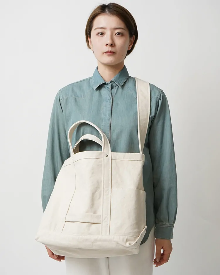 YAECA (WOMEN) / TOOL BAG MEDIUM / C.NATURAL
