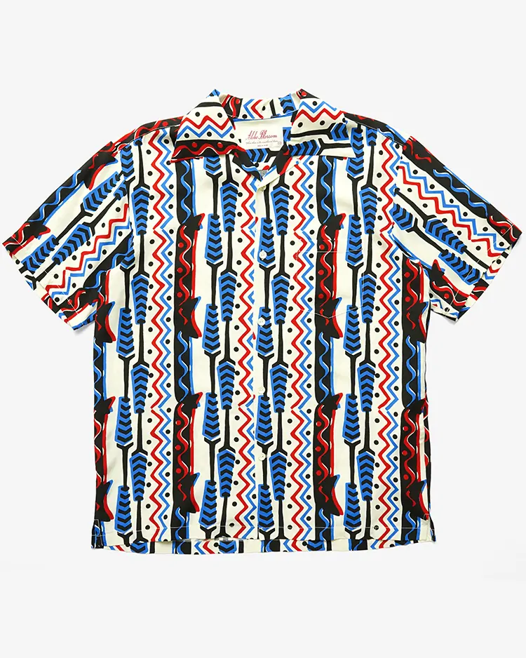 Aloha Blossom (MEN) / HAARII SH / BEIGE x BLACK