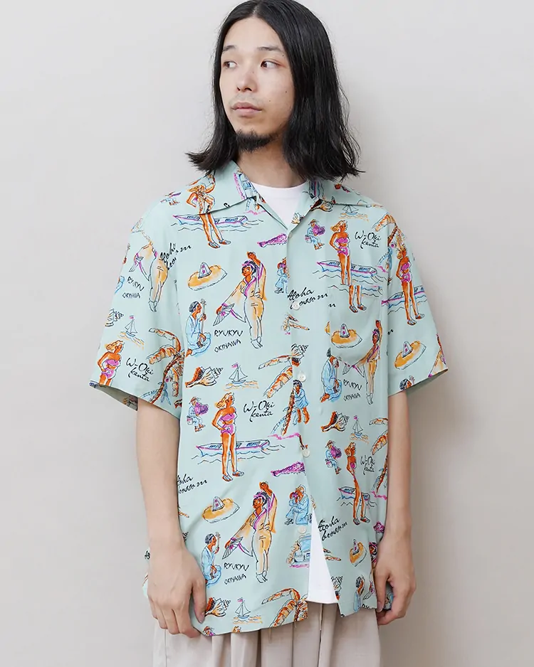 Aloha Blossom (MEN) / RYUKYU SOUVENIOR / MINT
