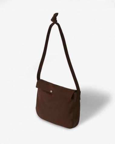  / DUCK CLOTH MAIL BACK / BROWN