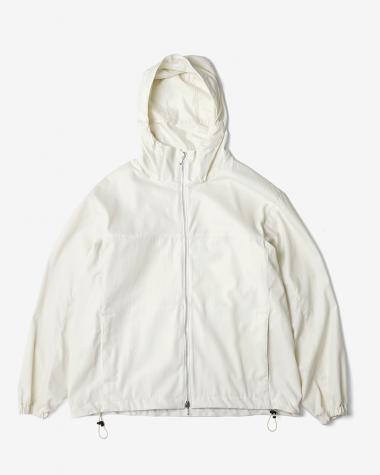 Dice&Dice / SUPIMA COTTON TWILL HOODED BLOUSON / BEIGE