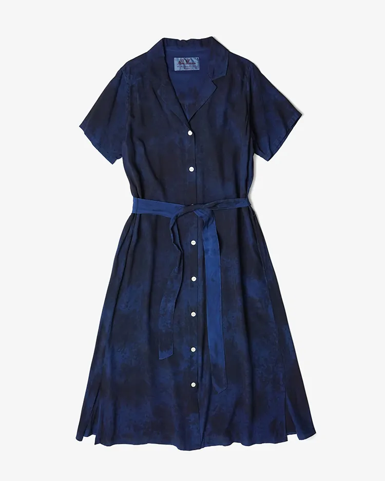 Aloha Blossom (WOMEN) / INDIGO LEOPARD / INDIGO