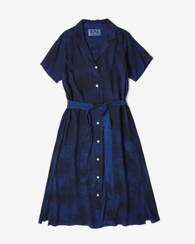 Aloha Blossom (WOMEN) / INDIGO LEOPARD / INDIGO