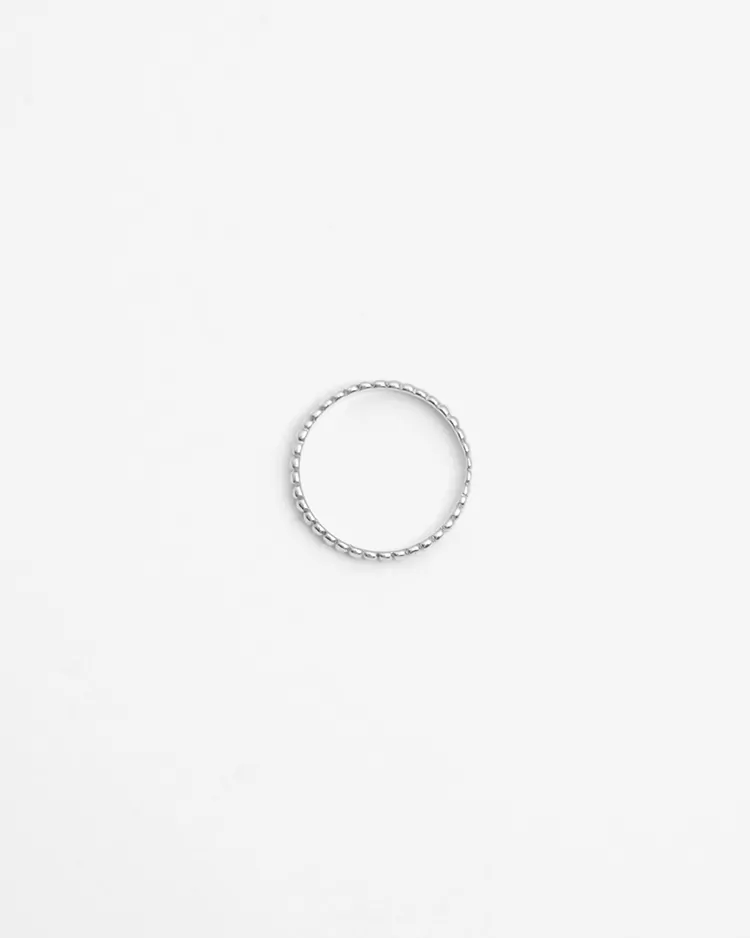 Garden of eden / Surface silver ring (ED25AW-070)