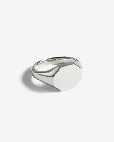 Garden of eden / OCTAGON SIGNET RING (ED-VG18-SR13)