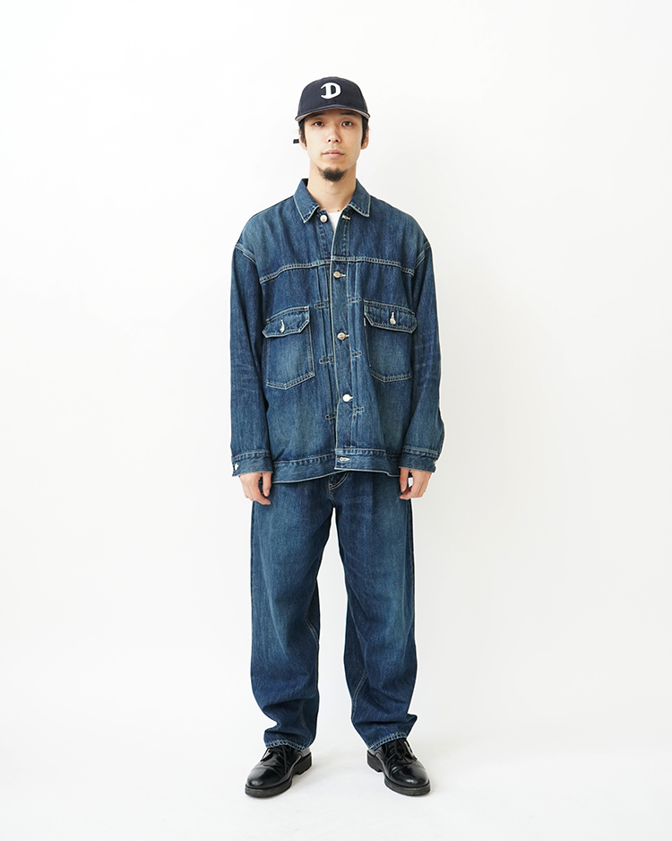 Selvage Denim Jacket / INDIGO DARK FADE | Graphpaper (MEN