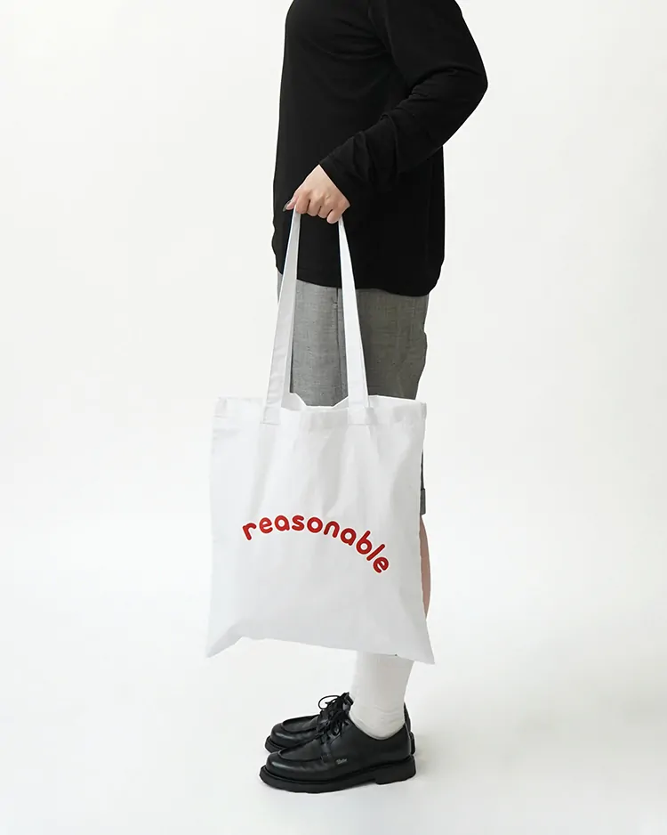 D&D (Souvenir items) / reasonable TOTE BAG / WHITE