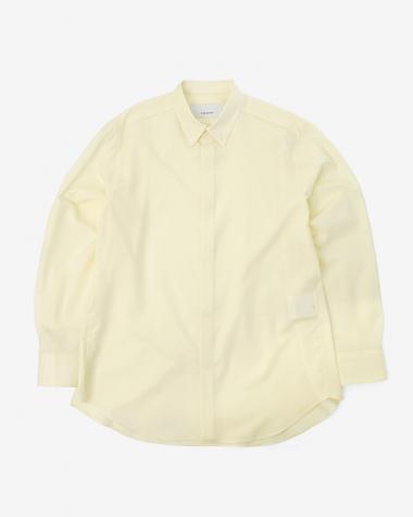  / WOOL SHIRT / WHITE