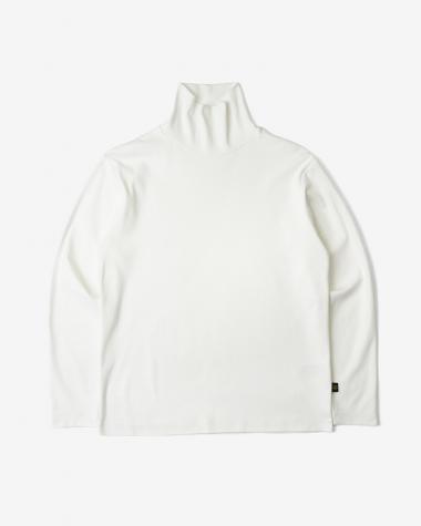  / ULTRA SOFT SMOOTH TURTLE NECK INNER / WHITE