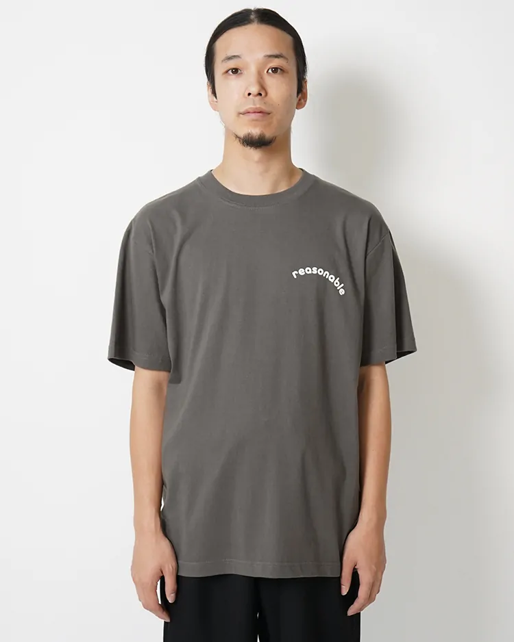 D&D (Souvenir items) / reasonable TEE / FADED BLACK