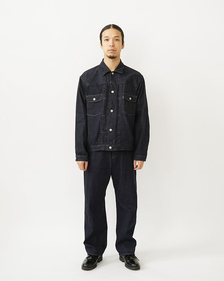 CLASSIC JEANS(WIDE) / INDIGO | PHIGVEL(フィグベル) | BOTTOMS