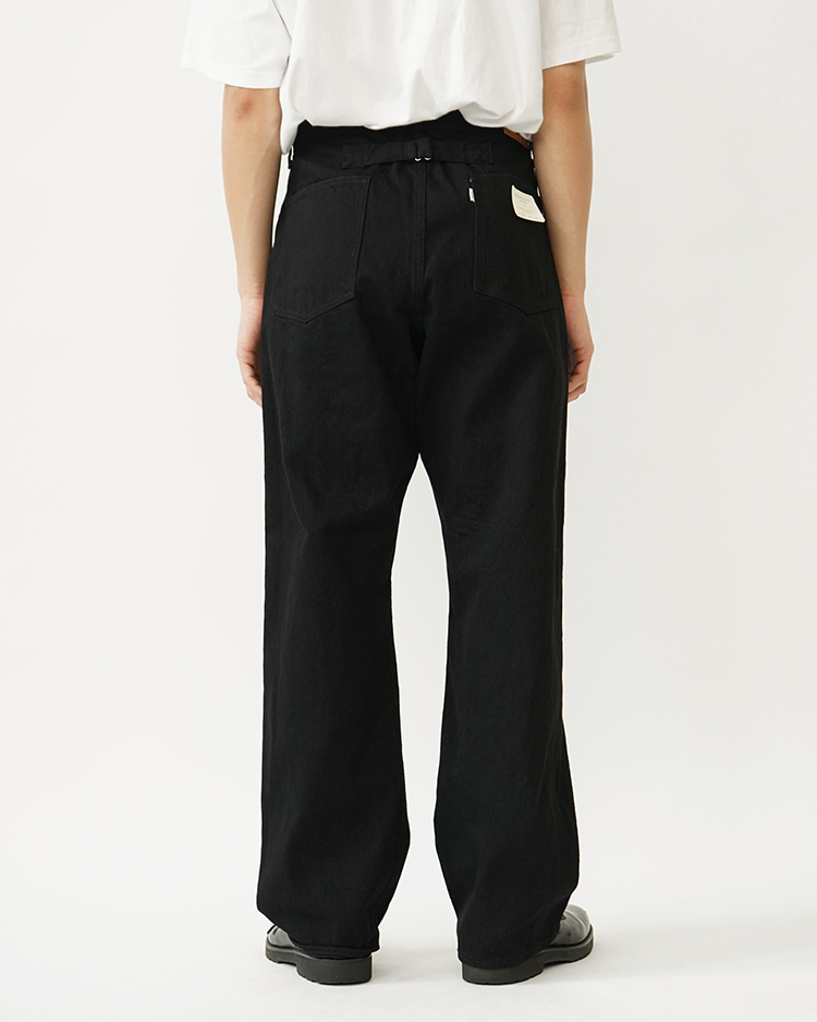 CLASSIC JEANS(WIDE) / BLACK | PHIGVEL(フィグベル) | BOTTOMS