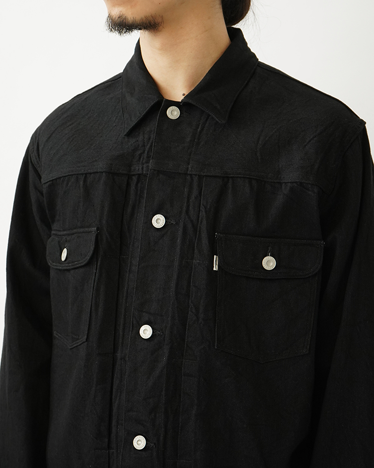 CLASSIC JEAN JACKET / BLACK | PHIGVEL(フィグベル) | OUTER