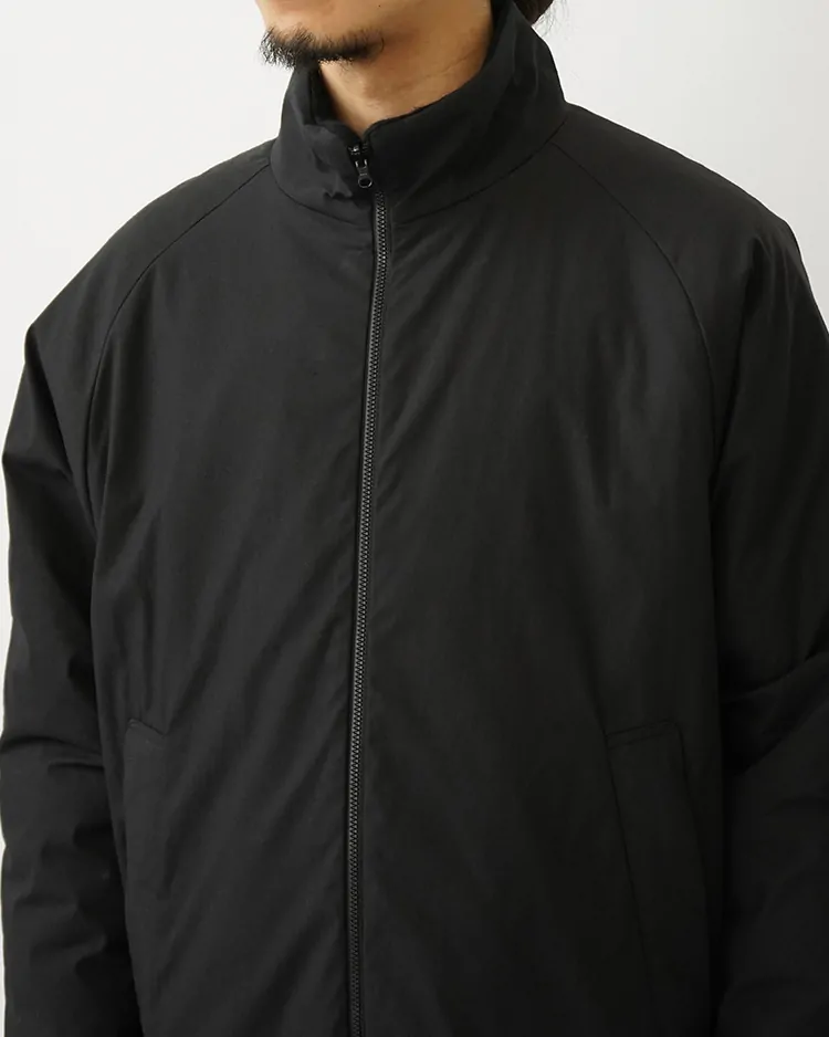 STAND COLLAR ZIP BLOUZON / BLACK | YAECA (MEN)(ヤエカ) | OUTER STAND COLLAR ZIP BLOUZON / BLACK | YAECA (MEN)(ヤエカ) | OUTER