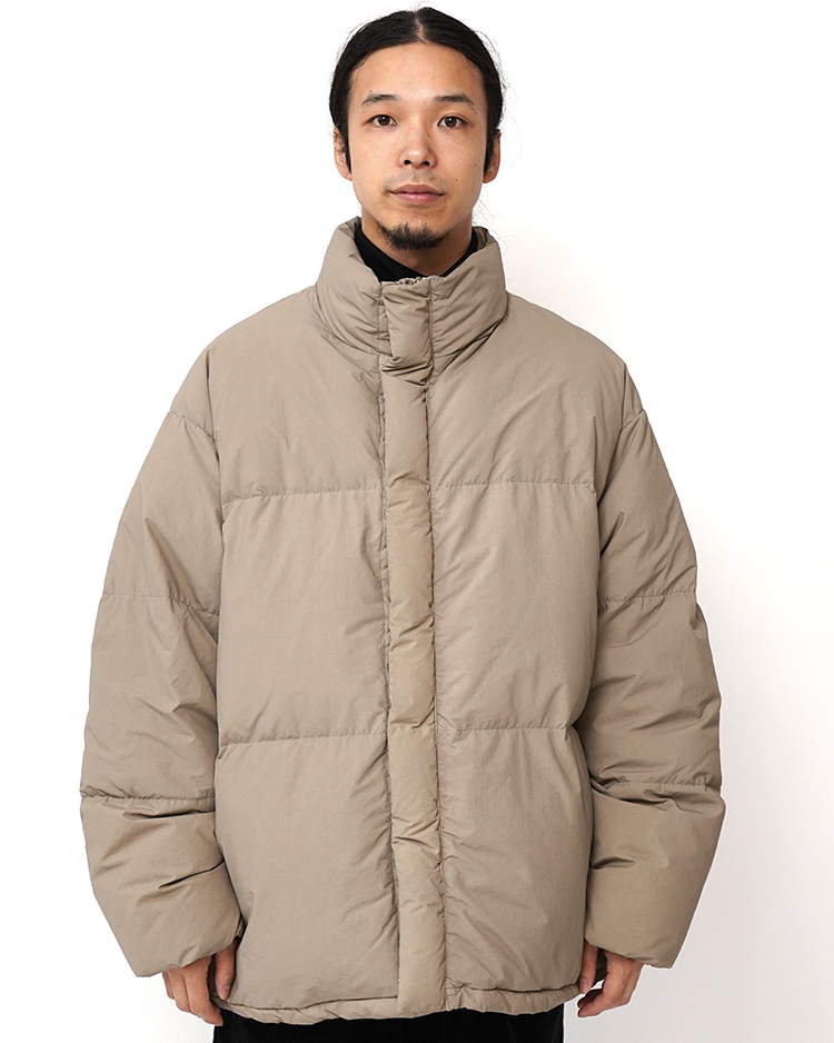 Graphpaper (MEN) / Garment Dyed Down Jacket / GRAGE
