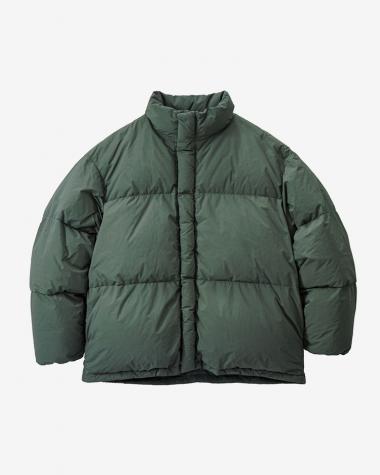  / Garment Dyed Down Jacket / GREEN