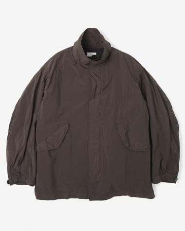  / AIR WEATHER SHORT MODS COAT / BROWN