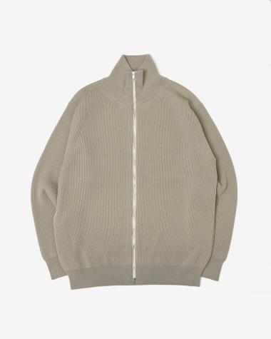  / SUPER HIGH TWIST WOOL DRIVERS KNIT / LIGHT BEIGE